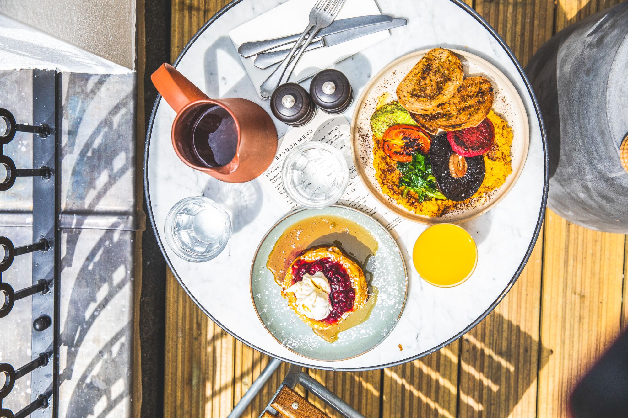 Our terrace is officially open